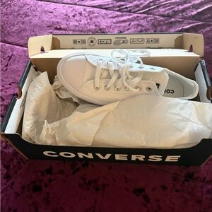 Converse All-Star White Canvas Shoes